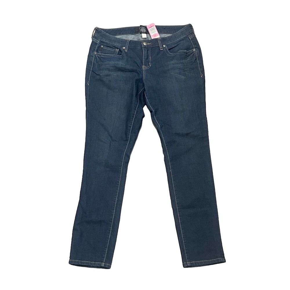Torrid Women's Curvy Skinny Jeans Size 14 Dark Wash Blue Stretch